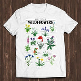 Wildflower Botanical Plant Flowers Fleur British Flower Variations Retro Film Gamer Cult Meme Movie Music Cool Gift Tee T Shirt C7258
