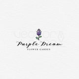 Cosmetic logo + customization, flower shop logo, flower logo, flower garden logo, hothouse logo, floral logo, photography logo, wedding logo