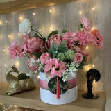 Blush Hat Box