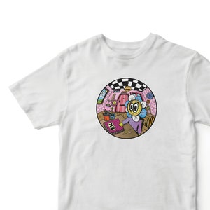 KIC Drawing T-Shirt Unisex Sizes S-XL - Free Uk Shipping - Gift Idea - Graphic Tee - Baggy Fit