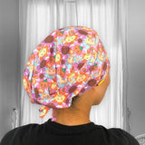 Flower Power Babies Scrub Caps for Women, labor and delivery surgical cap, NICU nurse cap, midwife gift, mother baby nurse, post partum,