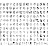 BOTANICAL SVG Bundle, FLORAL Svg, Bouquet Svg Cut Files, Leaves Svg, Floral Leaves and Branches Svg