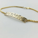 Family Garden Bracelet - Dainty, Custom Family Birth Flowers Bracelet, Choose Your Flowers, Personalized, Family Flowers, Mom, Grandma Gift,