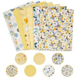 7 Pieces 40cm x 50cm Fabric Coupons Easter Rabbits, Eggs.Free delivery