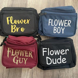 Flower Bro Personalized Fanny Packs | Flower Man Waist bag | The Flower Guy Fanny Pack | Flower Boy | Petal Pusher | Flower Man Crossbody
