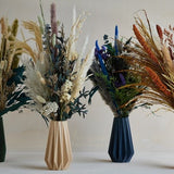Dried Flower Bouquet - Pampas Grass Wedding Centerpiece Flower Bouquet Boho Spring Home Decor Bridal Bouquet Bridesmaids Bunch Terracotta