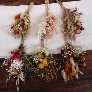 Rose Flower Bouquet Mini Dried flower bouquet Bouquet for Bud Vase