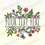 Wildflower Grandma Sublimation PNG, Floral Watercolor Designs Downloads, PNG For Mom Grandma Nanimi, Mother's Day PNG, Digital Design
