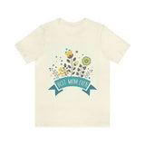 Unisex Jersey Short Sleeve Tee Best Mom Ever T-Shirt Flower TShirt Mother's Day T-Shirt Express Delivery