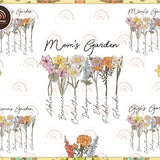 CUSTOM Mama's Garden Png Bundle, Nana's Garden Png, Mother's Day Png, Personalized Gift For Mama Png, Custom Name Png, Instant Download