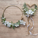 Flower girl wand Baby breath hair piece Baby breath hair crown Gypsophila flower crown Flower girl basket Gypsophila Flower Girl Wand Flower