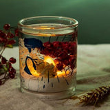 Original Ghibli Howl LED Aroma Wax Melt ¥ Howls Moving Castle Gel Candle with Berry Scent, Fragrance, Dried Flowers ¥ Studio Ghibli Gift