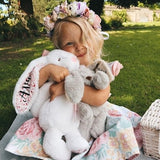 Flower Girl Gift, Flower Girl Proposal, Bridesmaid Proposal, Wedding Favors, Bridesmaid Gift, Personalised Bunny, Personalised Teddy Bear