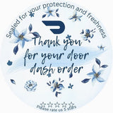 Delivery Stickers | For Door Dashing | Digital File | Flowers