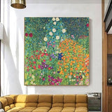 Flower oil painting on canvas abstract colorful flower floral wall art canvas spring living room wall decor