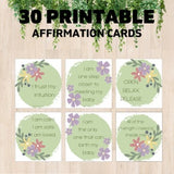 Birth and Pregnancy Affirmation Cards - Great Baby Shower Gift - Birth - Labor Support - Positive Affirmations - Hypnobirthing - Manifest