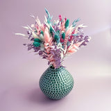 Mermaid Pastel Dried Flower Bouquet - Lilac, Pink, Green- Home Decoration, Boho Housewarming, Birthday Gift for her