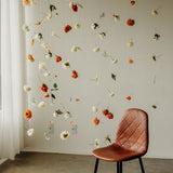 Hanging Flower Garland, Custom Hanging Flowers Kit, DIY Ceiling Flower Set, Floating Flower Wall Hanging Backdrop, Flower Garland Wall Decor