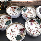 Scented Mixed Flower Candle Set Wedding Favors ¥ Natural Soy Wax ¥ Paraffin and Lead Free ¥ Personalized Bridal, Baby Shower, Birthday Bulk