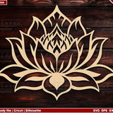 Lotus SVG, Lotus Flower SVG, Namaste png, Yoga Svg, Zen svg, Divine feminine art, Meditation Svg, Spiritual Svg, Lotus logo files for cricut