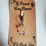 Friends keychain, If Friends were flowers id pick you, free delivery
