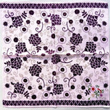 Anna Sui Vintage Handkerchief Purple Flowers 20