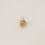 Tiny Birth Flower Charm ¥ Add On Personalized Pendant - Floral Jewelry - Removable Charm - Mothers Day Gift for Her - New Mom - Birthday