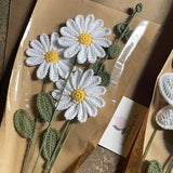 Handmade Crochet Flowers : Daisy, Forever gift, Flower Bouquet, Gift, Valentines, Anniversary, Relationship, MotherÕs Day, Forever bouquet