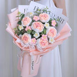 Mothers Day Gifts_Crochet rose Bouquets,an anniversary wedding birthday Graduation gifts,Best Gifts for her your mother friends honey