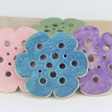 Ceramic Flower Frog, Flower frog for flower arranging, Clay Flower Frog, Stoneware Flower Frog, Handmade gift, Mother's Day Gift