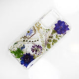 Meadow Blossom Pressed flower Case cover skin for Iphone 15pro max case, Iphone 14 case, Pixel 7 case, Pixel 7a , Pixel 8 6a pro plus Fern