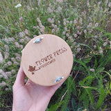 Flower press, Pocket Plant Press, Botanical Press, Diy herbarium press, Waldorf Toy, Gift for hiker