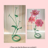 Paper Flowers Wall Decor Stems, Paper Flower Backdrop Stands, Large Paper Flower Stems, Paper Flower Stand, Girl Birthday Baby Shower Decor