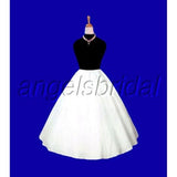 Top Quality A-line Hoopless Flower Girl Crinoline Petticoat Bridal Wedding Gown Dress Hoopless Underskirt Skirt Slip