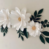 Paper Flower Template, Large Daisy, SVG & Studio3 File for Cricut and Silhouette Cameo, Daisy Theme Party, Nursery DŽcor, Video Tutorial