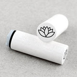 Mini Rubber Stamp Lotus Flower