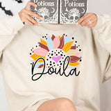 Doula Flower Sweatshirt, Pregnancy Support Sweatshirt, Labor and Delivery Nurse Sweatshirt, Birth Coach Sweatshirt, Support Sweatshirt