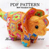 Plod the African Flower Triceratops