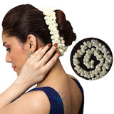 Artificial Fake Jasmine Garland/Gajra/Mullapoove mala with real Jasmine Fragrance,Indian Hair Accessory,