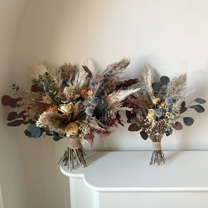 Bridal bouquet - Quicksand | Wedding bouquet | Boho | Dried flower bouquet| Fall wedding_Dried Flowers_Vintage_Nature Inspired_Handmade