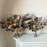 Bridal bouquet - Quicksand | Wedding bouquet | Boho | Dried flower bouquet| Fall wedding_Dried Flowers_Vintage_Nature Inspired_Handmade