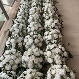 Greenery Flower Ball White Rose Flower Ball Flower Arrangement Table Centerpiece Artificial Flower Ball Table Flower Ball Custom Flower