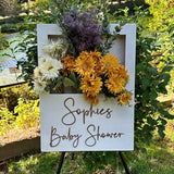 Custom Wedding Flower Box, Baby Shower Floral Boxes, Bridal Shower Decor, Graduation Gift, Wooden Party Decor, Wedding Welcome Sign