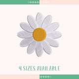 Mini Daisy Flower Embroidery Design, Floral Embroidery, Cute Daisy Flower, Instant Download, Mini Flower Embroidery Design