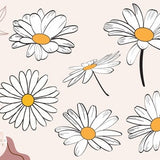 Daisy Svg File - Floral Digital Cutting Design for Cricut and Silhouette - Flower Clipart for DIY Crafts and Vinyl Projects, Daisy Png