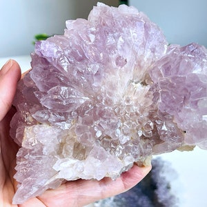 Unique Amethyst Flower, Amethyst Flower, Rare Amethyst Flower Cluster - Mineral Specimen - Rare Amethyst Flower Specimen