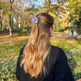 Two-tone Flower Hair Claw | Lilac & Lavender | Free Fast Delivery | Handmade from eco-friendly materials | Super High Quality
