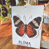 Vinyl Sticker / Water Bottle Sticker/ Tumbler Sticker/ Flowers/ Waterproof / Gifts for Her/Butterfly/ Red Butterfly/ Butterfly sticker