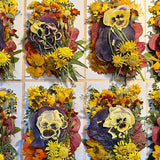 60 pcs 'Autumn' PREMIUM XL - *EDIBLE* pressed flowers & herbs - Chemical free, garden grown, hand pressed for baking/decorating