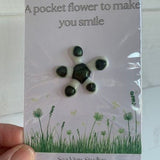 Pocket Glass Hand Crafted Flower Gift to Make You Smile